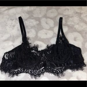 Windsor Black Lace Bra